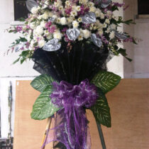 Black Sympathy Bouquet