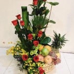 Roses and fruits