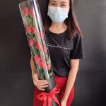 Tall Box  (1 doz. Red Roses Fresh)