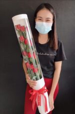 Tall Box  (1 doz. Red Roses Fresh) - Image 3
