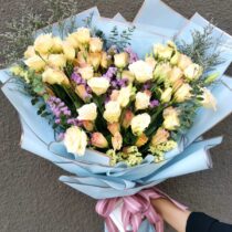 Lisianthus Peach 1bundle