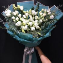Lisianthus white 1bundle