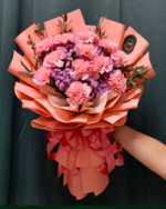 MD-CAB-01 Bouquet of 1 Dozen Carnation - Image 2