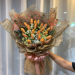 Bouquet of 2 bundle Tulips