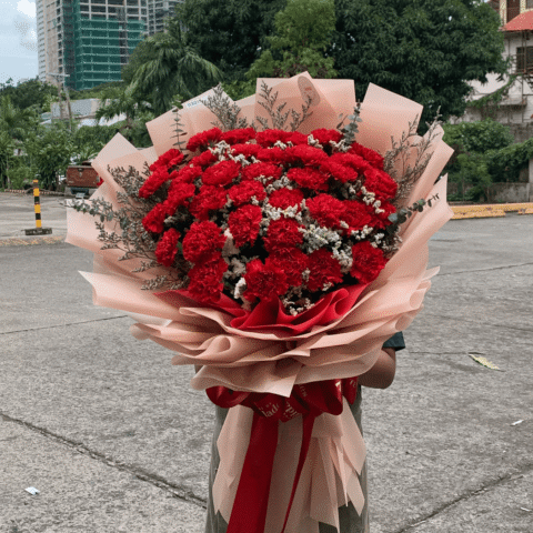 Bouquet of 3 dozen Carnation - Image 3