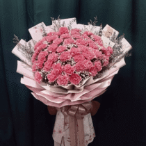 MD-CAB-04 Bouquet of 4 Dozen Carnation