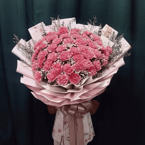 19 MD-CAB-04 Bouquet of 4 Dozen Carnation - Image 1