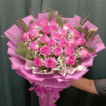 Bouquet of 2 dozen China Rose